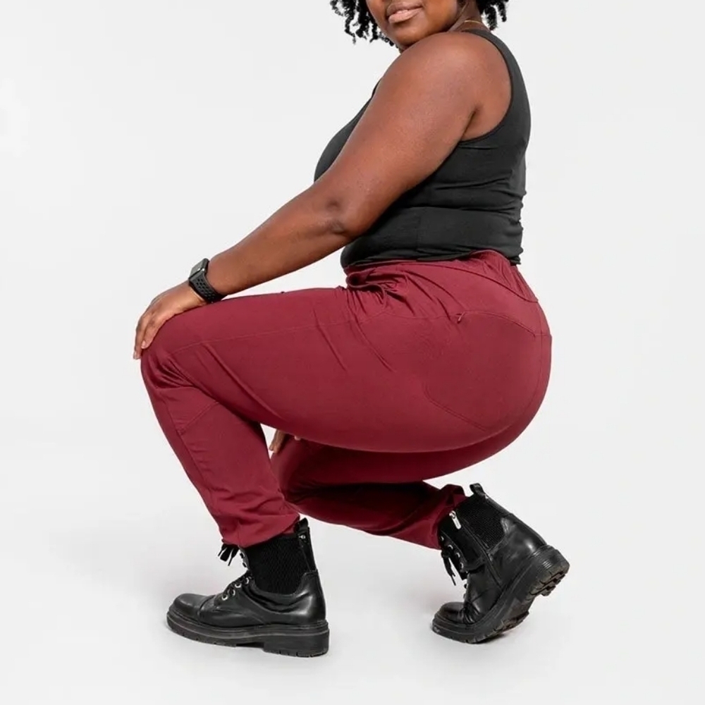 Alder Open Air Pants 28" in Merlot size 4X NWT